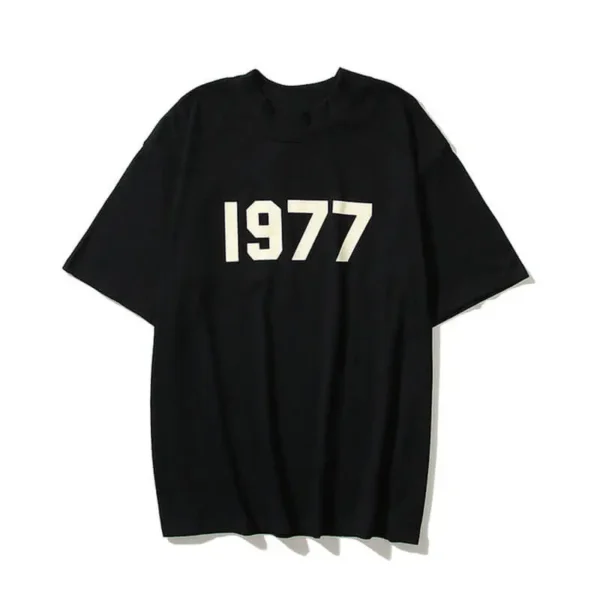 Essentials 8th Collection 1977 French Black T-Shirt