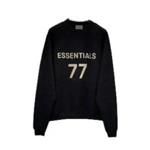 Essentials 8th Collection 77 Black Sweatshirt
