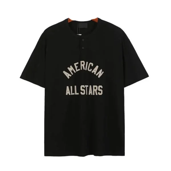Essentials American All Stars Black T-Shirt