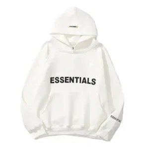 Knit Pullover Fear Of God Essentials White Hoodie