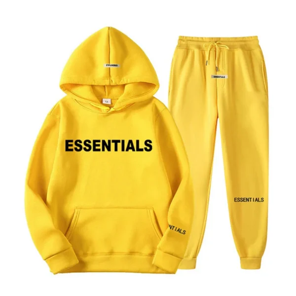 Essential Spring Hooded Yellow Tracksuit