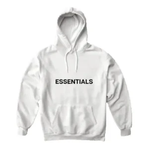 White Casual Essentials FOG Hoodie